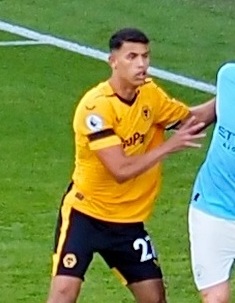 Matheus Nunes, the Manchester City and Portugal midfielder who currently tops PlayerElo's global ranking.